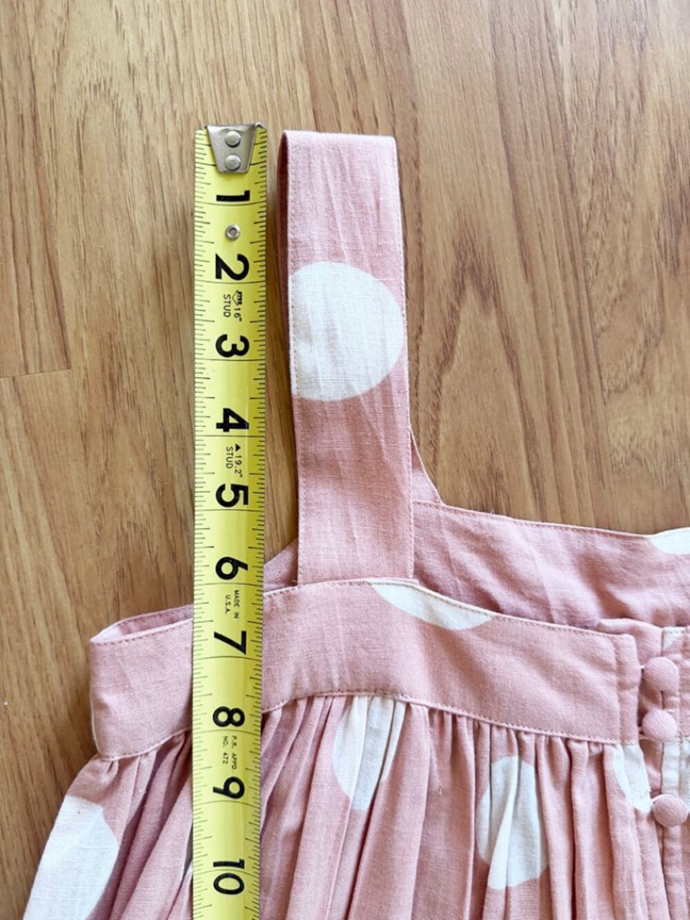 ASOS Pink White Dot Dress - Picture 5 of 6
